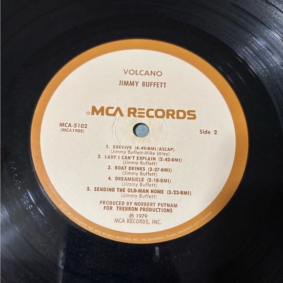 Jimmy Buffet-Volcano Vinyl Record - Picture 9 of 11